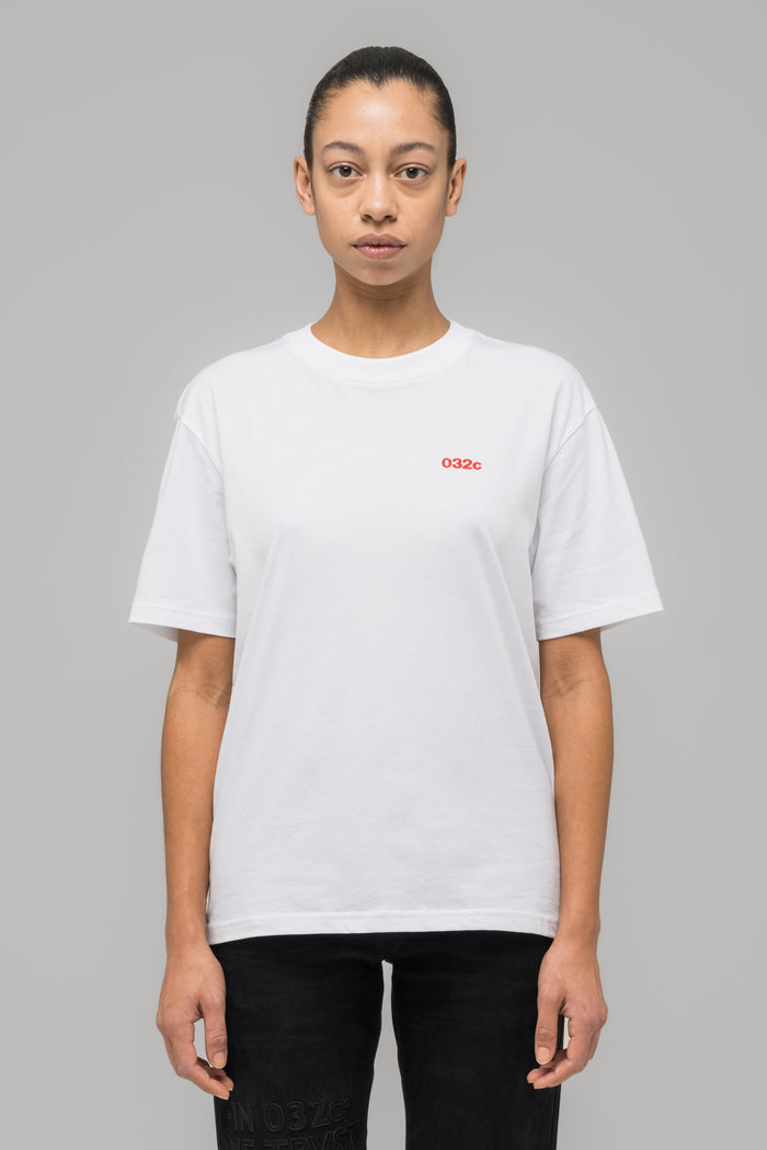 032c Classics GOTS T-Shirt White - 032c