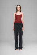 "032c OFFICE ATTIRE" LOOSE CUT SUIT TROUSERS - 032c