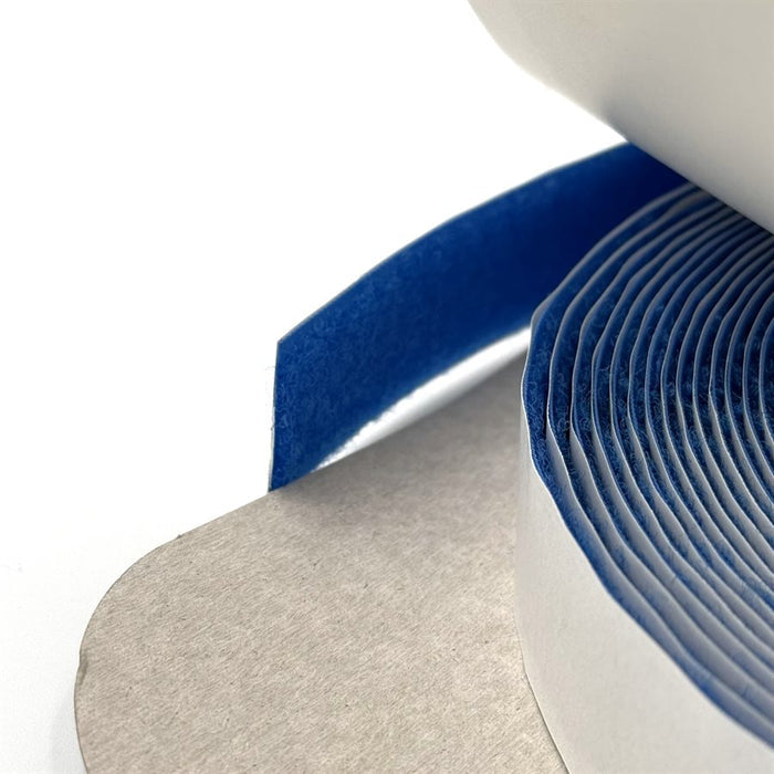 1" VELCRO HOOK OR LOOP - BLUE (PER METRE)