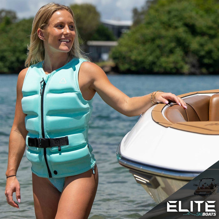 2027 FOLLOW CORP WOMENS VEST - MINT