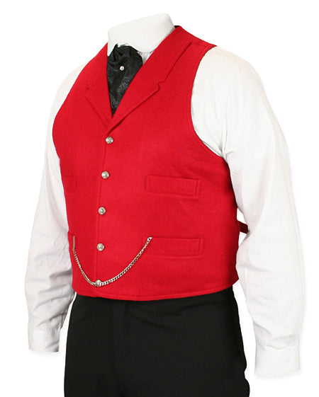 Barnaby Vest - Red