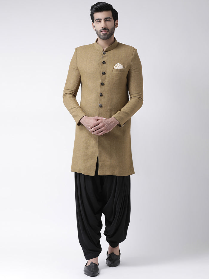 Black Solid Elasticated Patiala