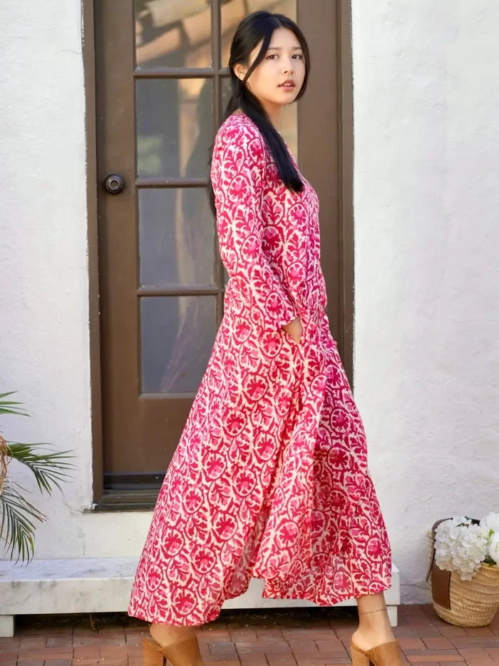 Calypso Aurora Dress Berry