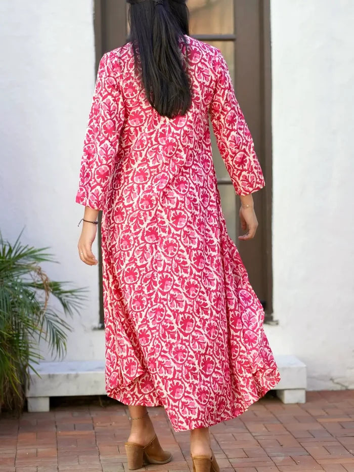 Calypso Aurora Dress Berry