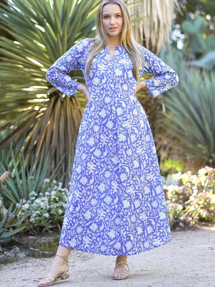 Calypso Thea Dress Royal Blue