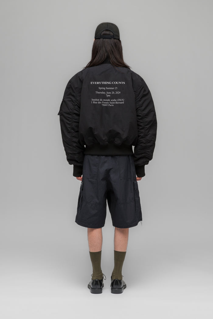 "GUEST LIST" CLASSIC BOMBER JACKET - 032c