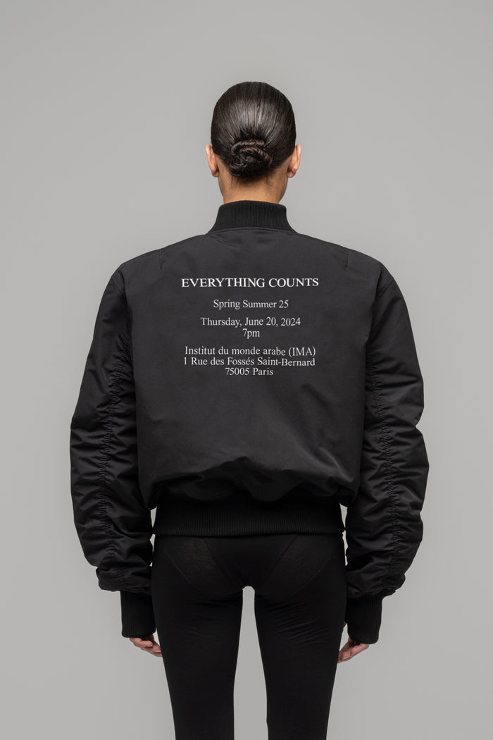 "GUEST LIST" CLASSIC BOMBER JACKET - 032c