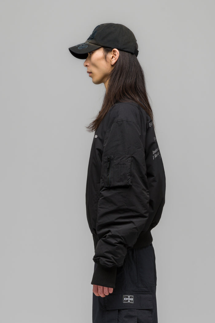 "GUEST LIST" CLASSIC BOMBER JACKET - 032c