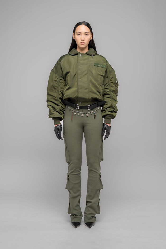 "HUNTING" BOMBER JACKET