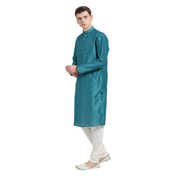 Kisah Men Blue Kurta (Set of 1)