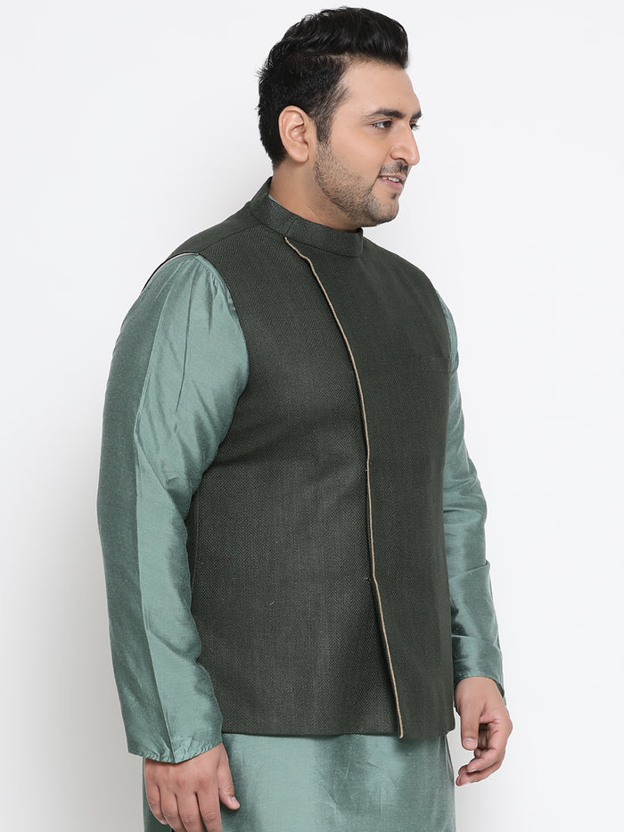 Men Black Nehru Jacket