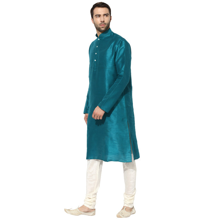 Men Blue Kurta