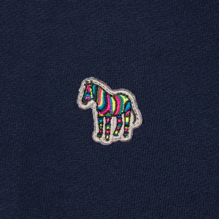 PS Paul Smith - Reg Fit Zebra Logo Hoodie in Navy - Nigel Clare