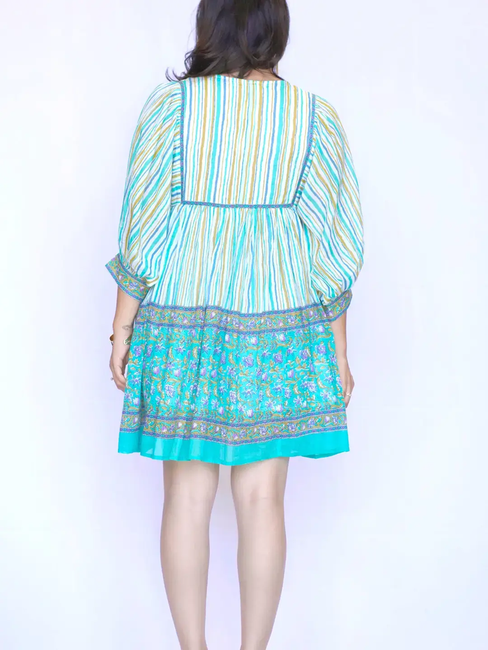 Raya Mini Dress Stripe