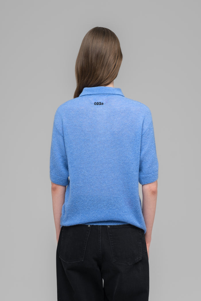 "SCHEDULED SEX" FLUFFY POLO - 032c
