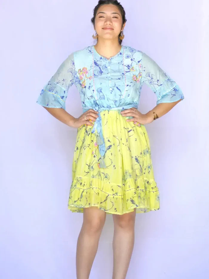 Sunset Bloom Dress