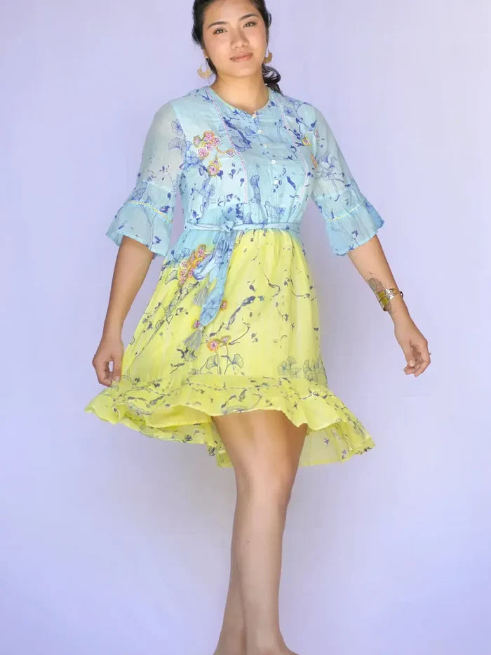 Sunset Bloom Dress