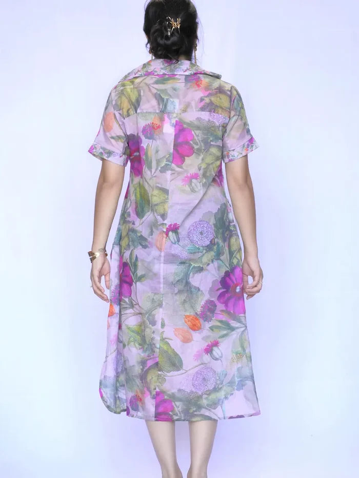 Tallulah Dress - Pink Floral