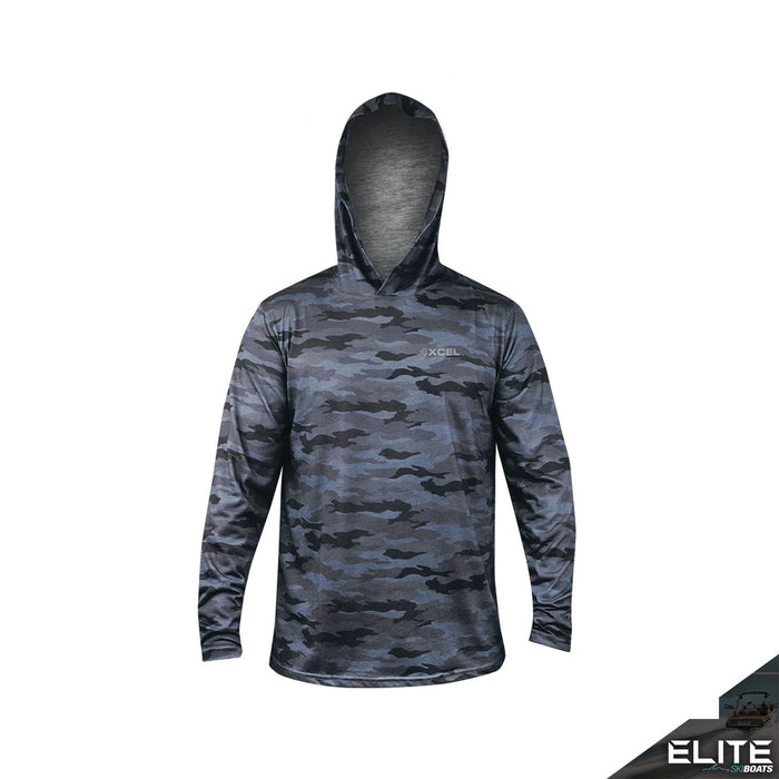 XCEL THREADX L/S HOODED HYDRO TEE